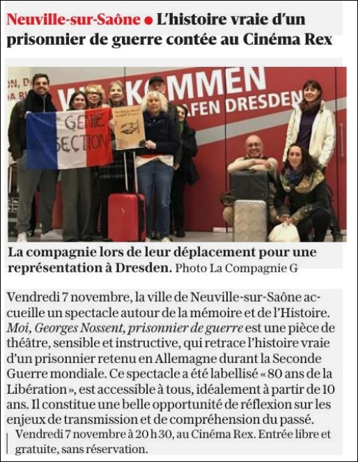 2025 11 06 LE PROGRES NEUVILLE