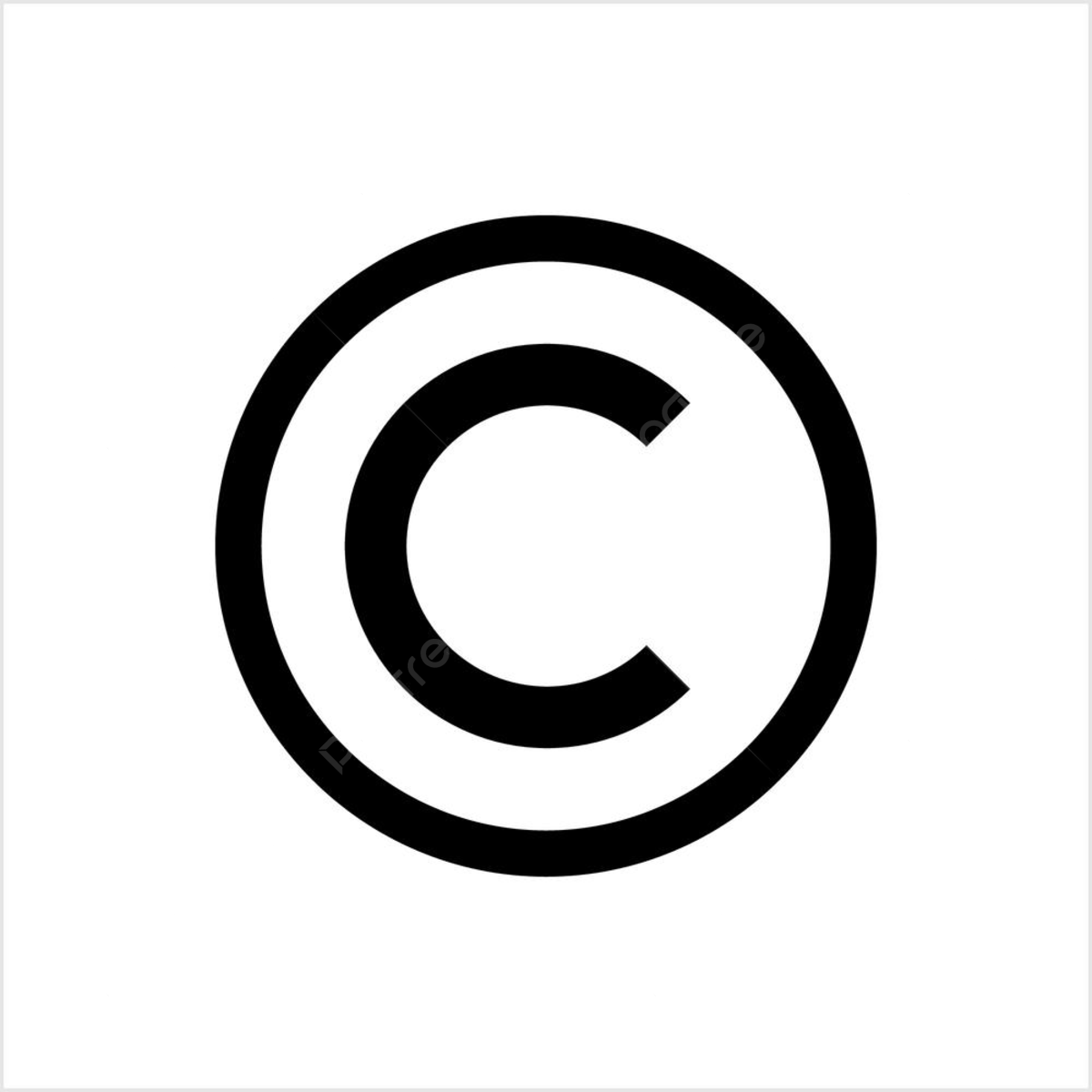 pngtree copyright icon letter c abstract png image 8166024