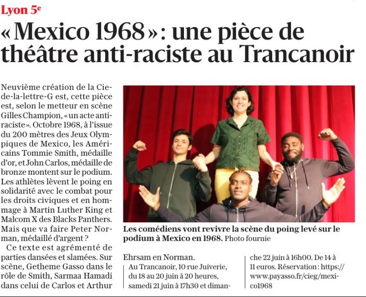 2025 06 04 LE PROGRES MEXICO 1968